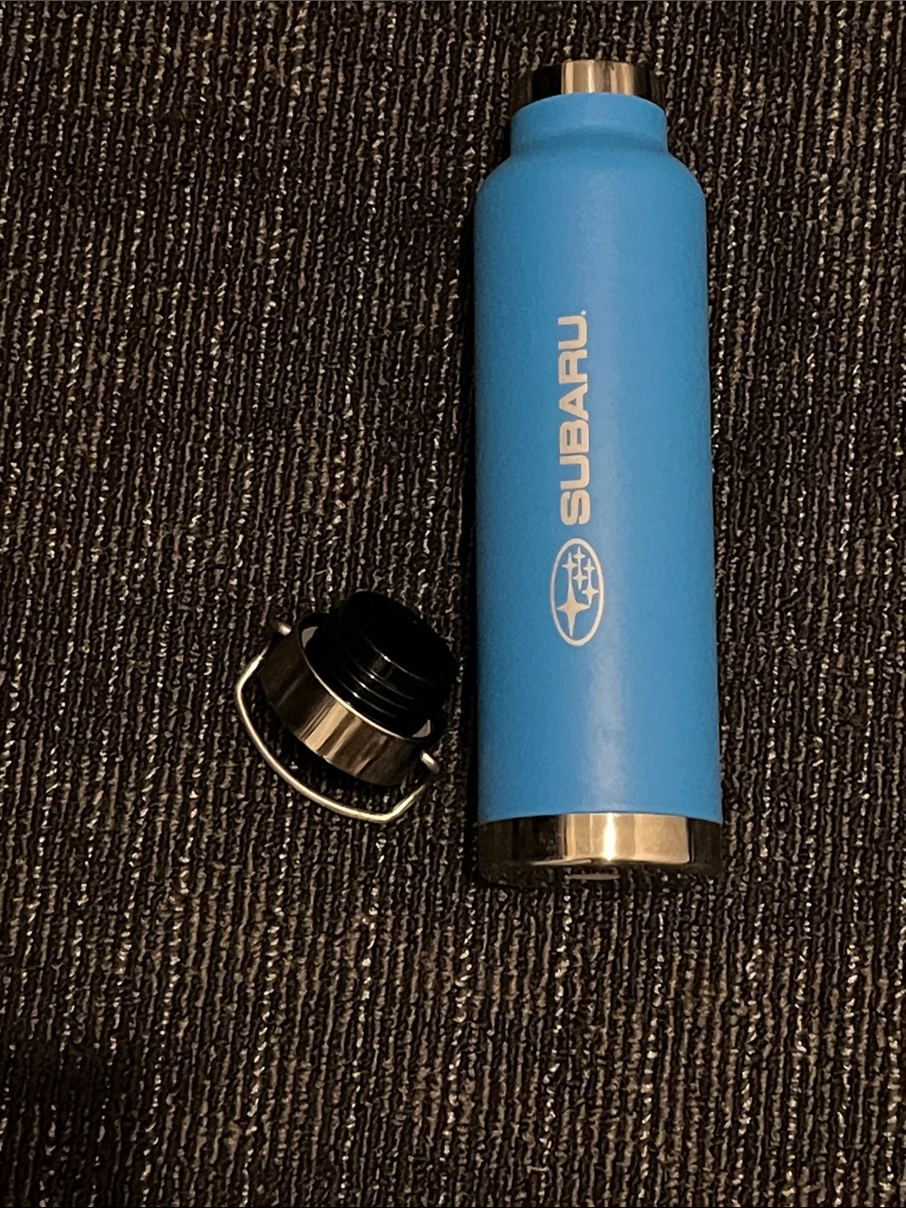 Blue Insulated Stainless Steel Bottle